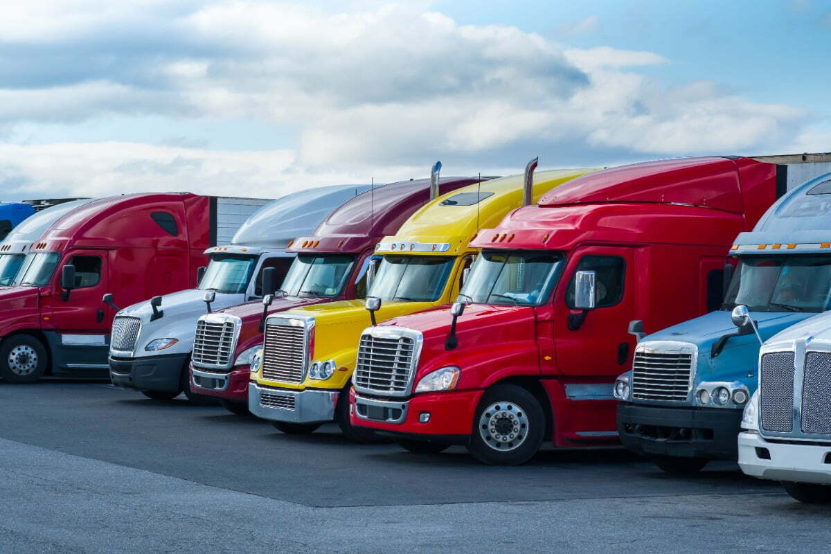 semi truck fleet